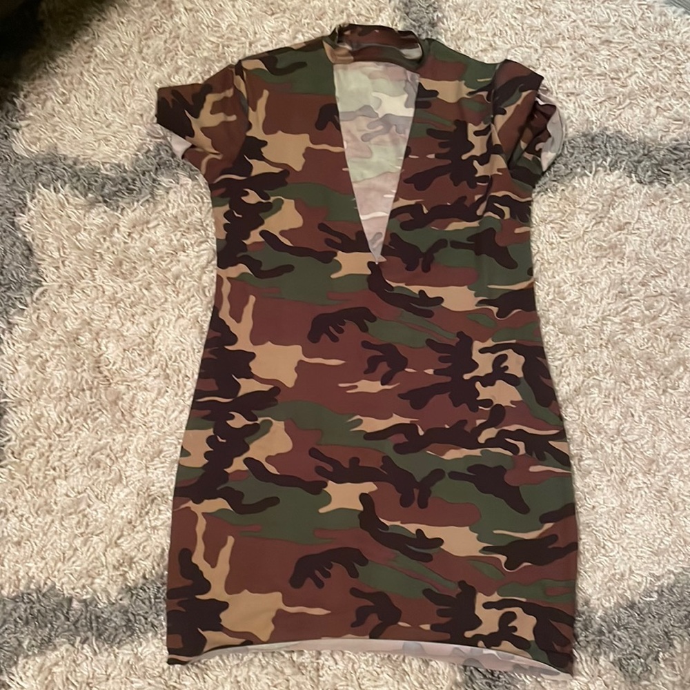 Camo dress